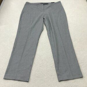 Lane Bryant Pants Womens 20 Regular NEW The Sophie Houndstooth Trousers Slacks